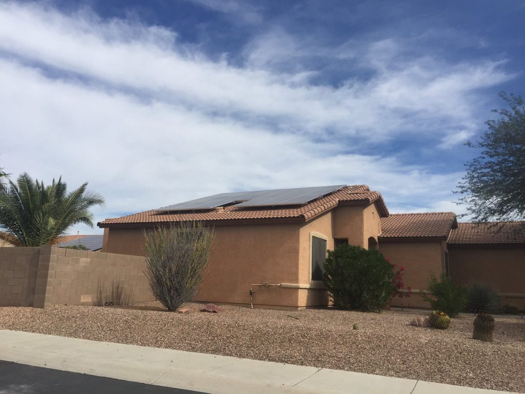 arizona solar on a home